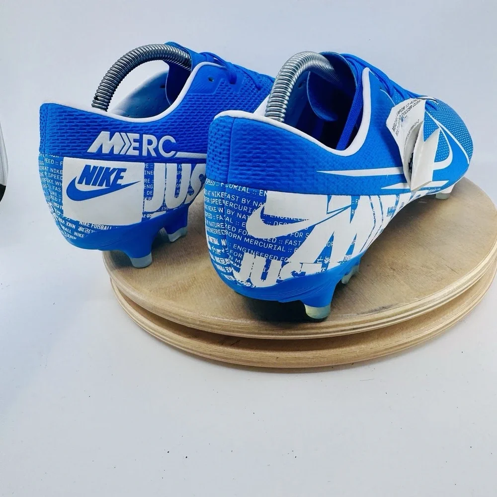 Nike Cleats Mens 10 Blue Mercurial Vapor 13 Academy FG Soccer AT5269-414 Game
